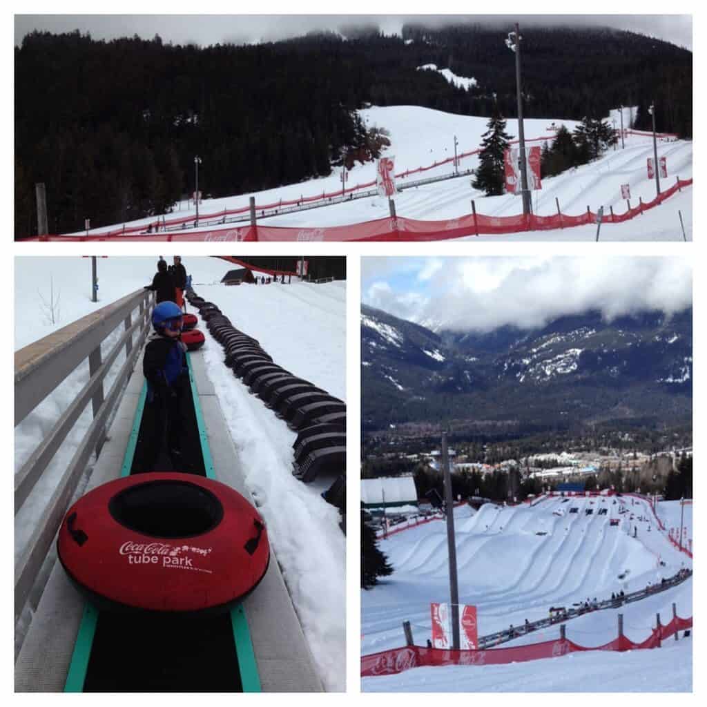 Tubing in Whistler 43 tubing in Whistler