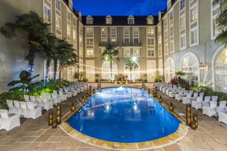 Bourbon Orleans - Hotel Review 13 The Bourbon Orleans swimming pool in New Orleans