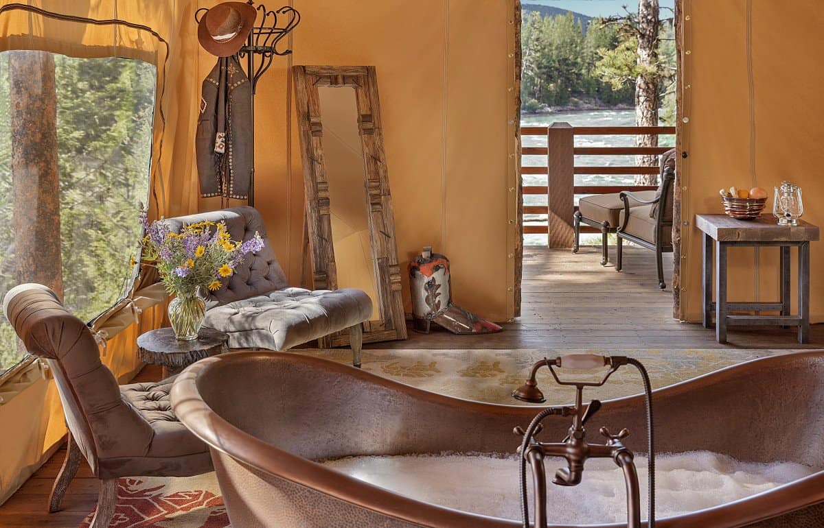 11 Best Dude Ranches for Families 6 Cliffside Camp Eagle-Cliff Paws-Up Ranch