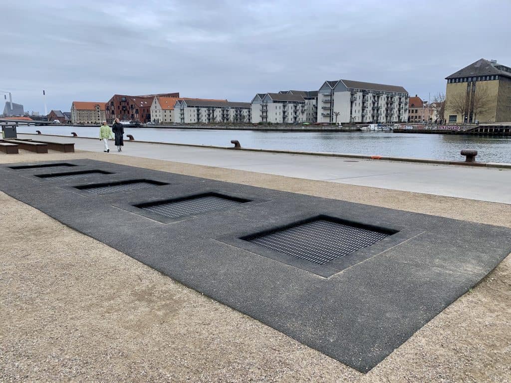 Copenhagen Sidewalk Trampolines