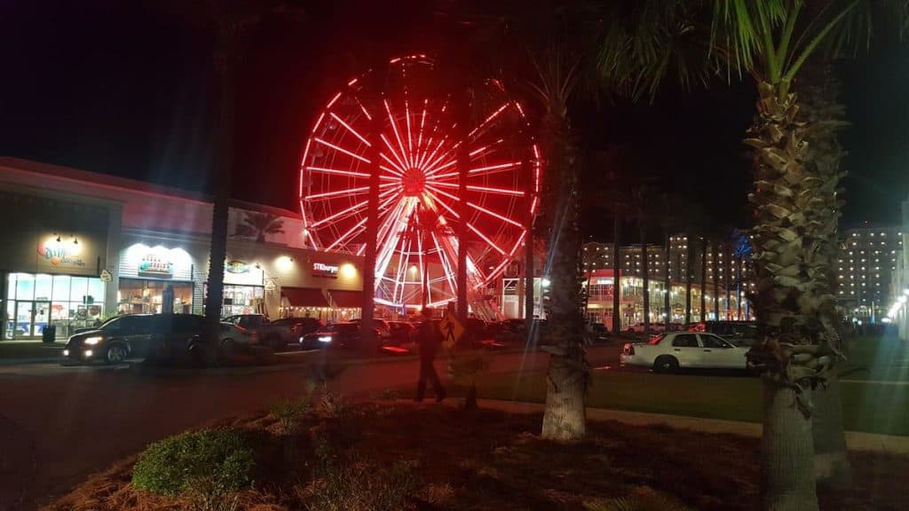 Ferris Wheel at the Wharf in Orange Beach