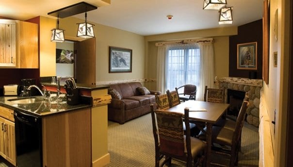 Hope Lake Lodge in Cortland, NY 14 Hope Lake Lodge living room and full kitchen