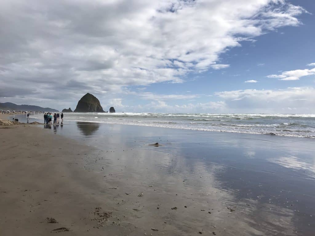 Surfsand Resort the Best Place to Stay in Cannon Beach 2 The view of Haystack Rock from Surfsand Resort