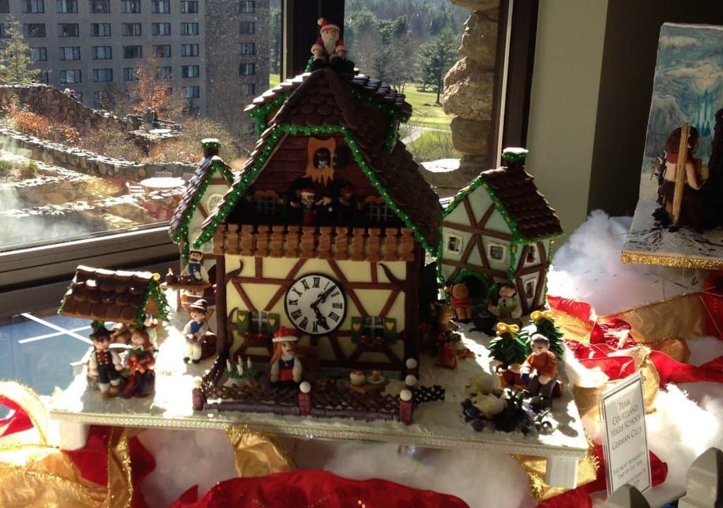 3 Day Asheville Itinerary For Families 9 Gingerbread house at Grove Inn