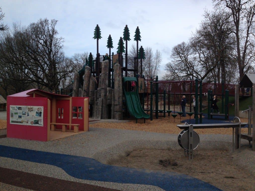 Top 12 Family Friendly Things to do in Eugene Oregon 1 Skinner Butte Park playground in Eugene Oregon