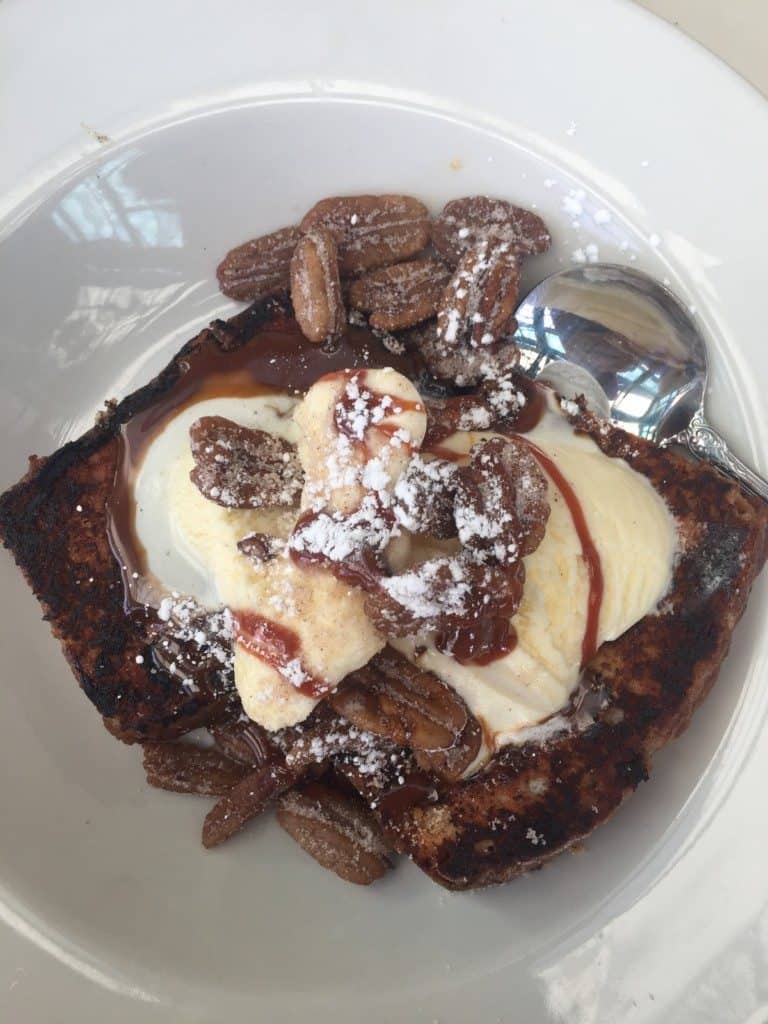 Ocho San Antonio - Banana Bread French Toast