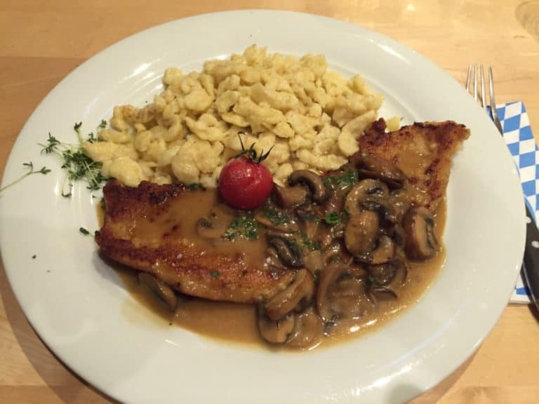 5 Must Try German Foods 1 German foods you must try - Jägerschnitzel and Spätzle