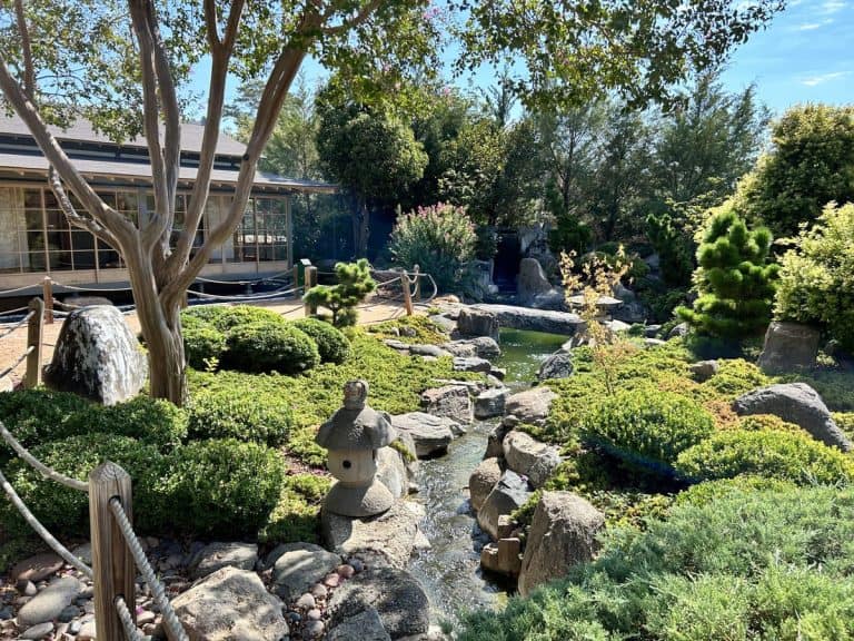 Romantic Getaways in Texas 28 Japanese Garden in Fredericksburg