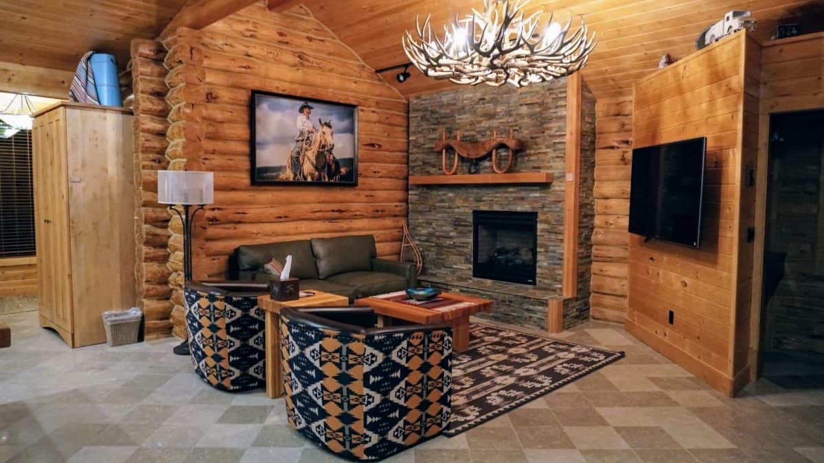11 Best Dude Ranches for Families 2 Living room at Silvies Valley Ranch
