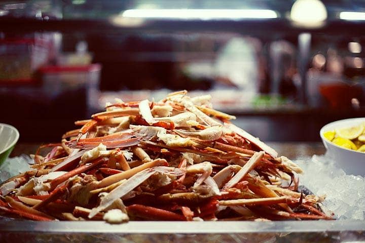 The Best Seafood Buffets in Las Vegas for Seafood Lovers 6 Market Place Buffet at Rampart Casino