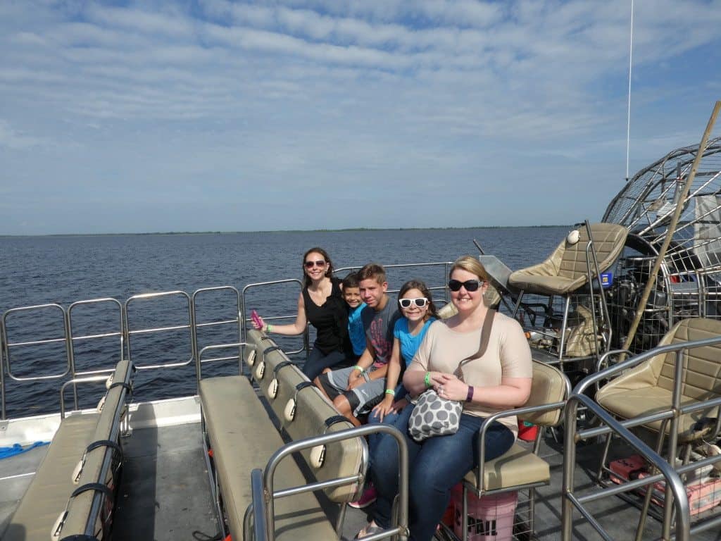 Wild Florida airboat