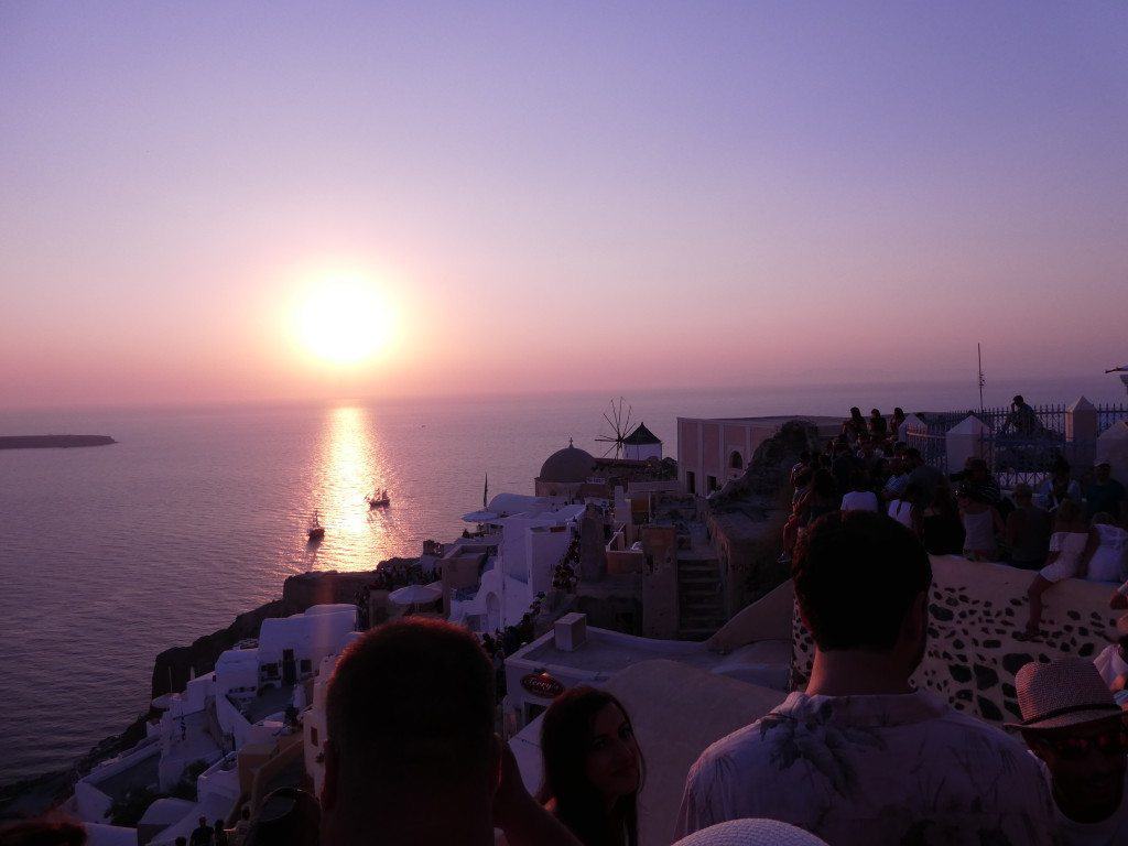 Oia Santorini Sunset