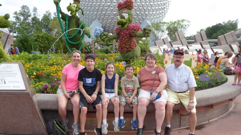 Orlando with Grandparents