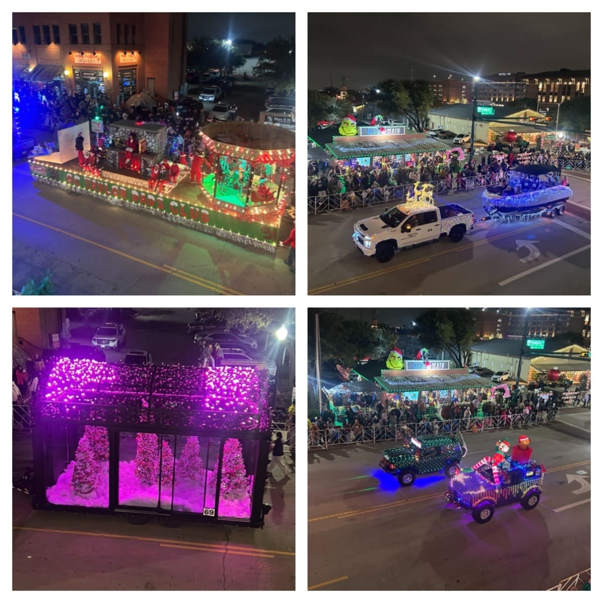 Parade of Lights Grapevine Texas