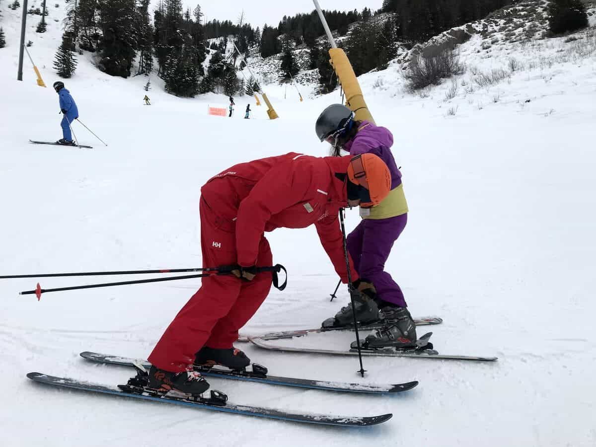 Private ski lesson in Sun Valley