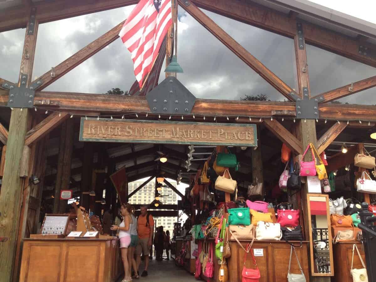 Savannah Weekend Getaway with Friends 3 River Street Market Place in Savannah