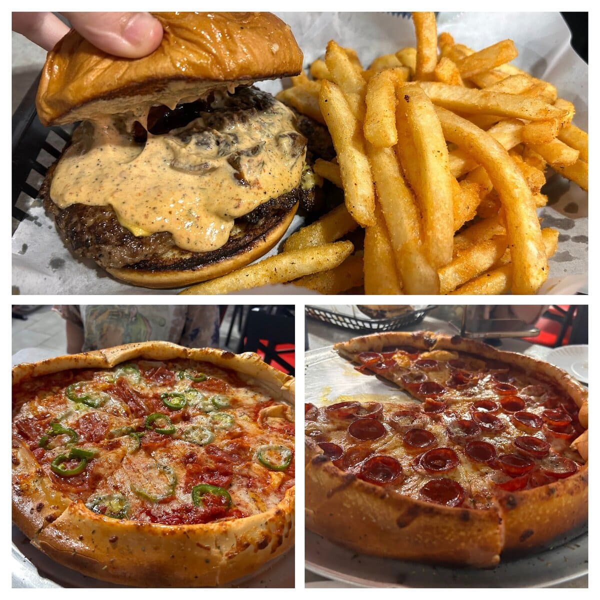 Best Places to Eat in Grapevine, Texas 3 Sauce’d Pizza & Smashburgers