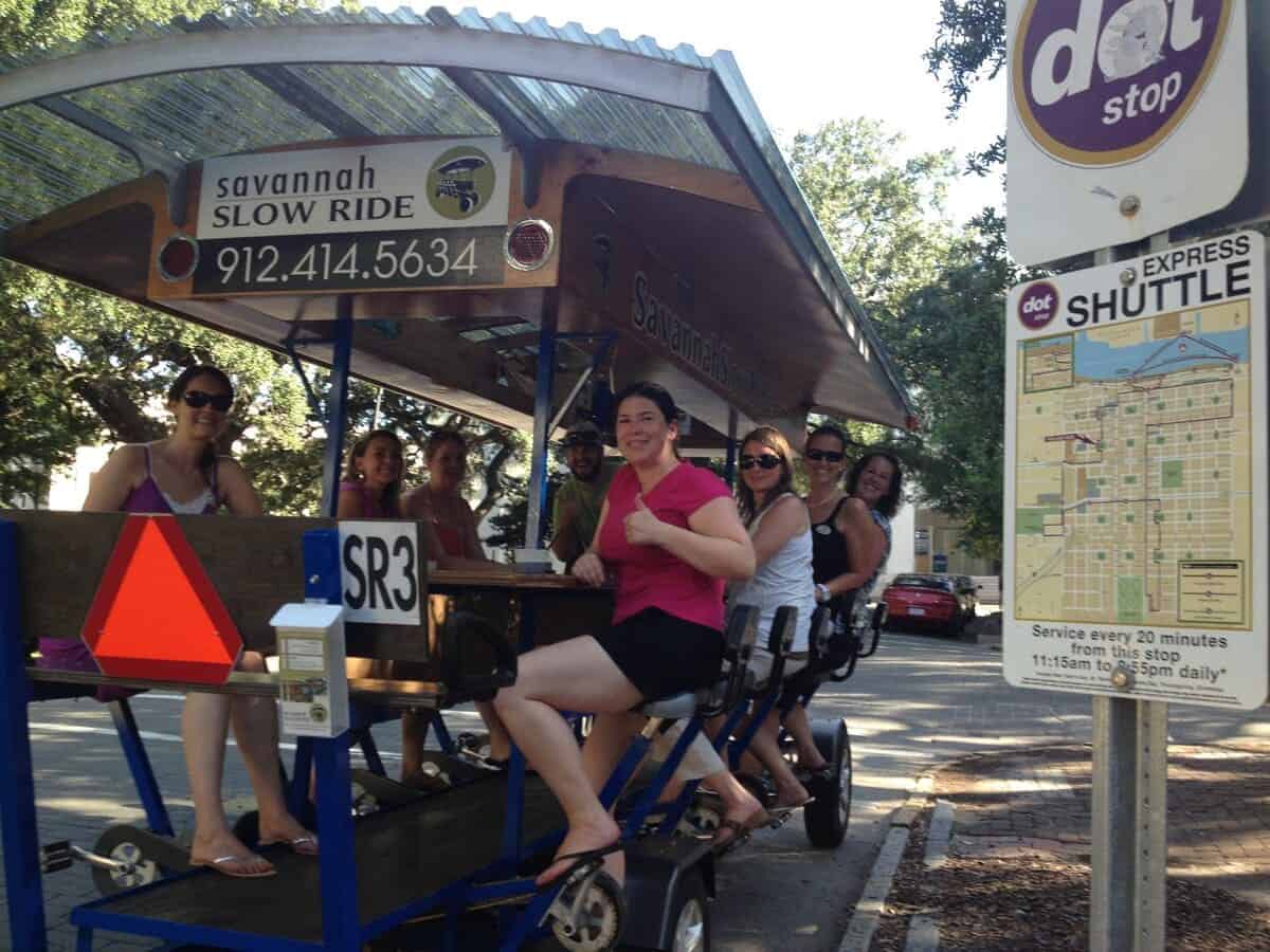 Savannah Weekend Getaway with Friends 6 Savanna Slow Ride