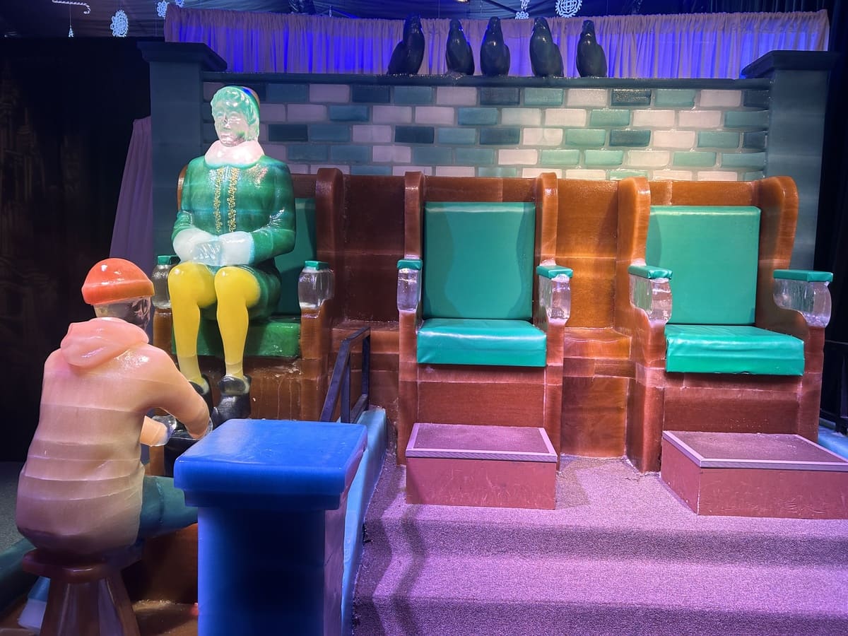 Gaylord Texan ICE! 20 Scene from Elf at Gaylord Texan ICE!