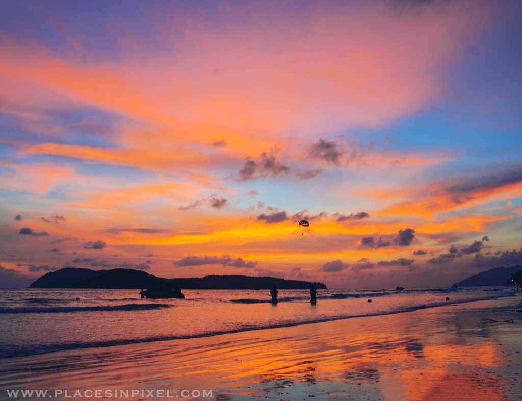 Top Places to Visit in Langkawi Island, Malaysia 4 Sunset at Pantai Cenang Beach