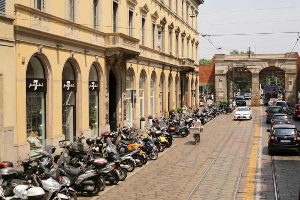 The View From The Hop-on Hop-off Bus, Milan, Italy