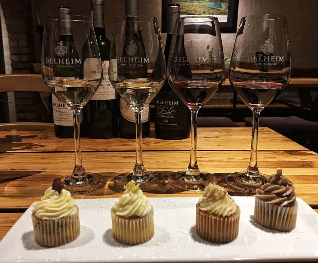 14 Amazing Things to do in Cape Town 5 wine and cupcake tasting Delheim Stellenbosch