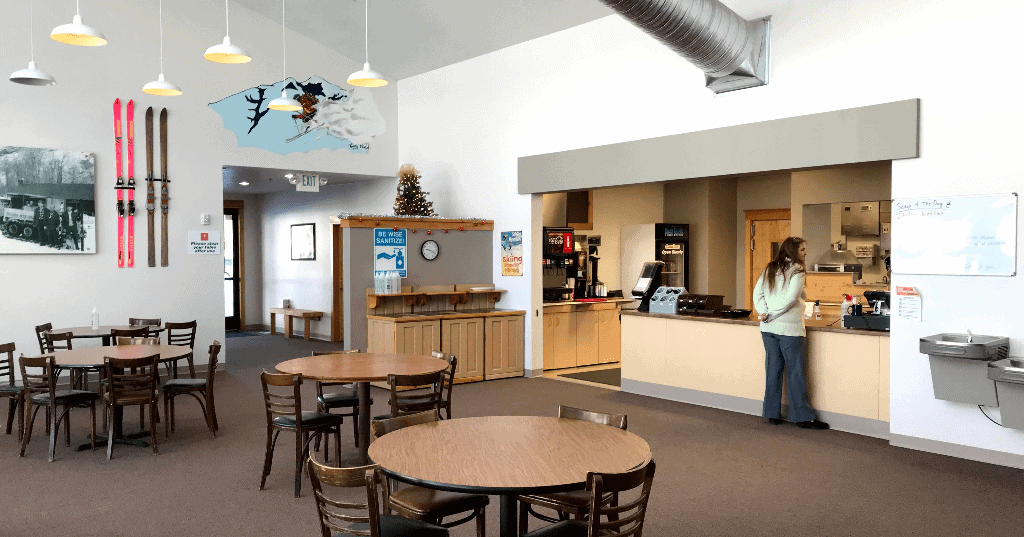 Soldier Mountain Ski Resort 6 Cafe inside the Soldier Mountain Lodge