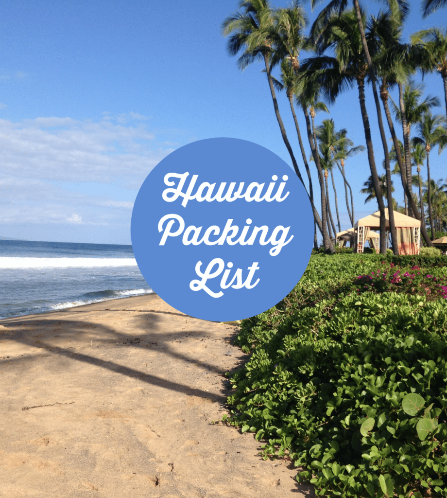 Beach Packing List for Hawaii 37 Hawaii Packing List
