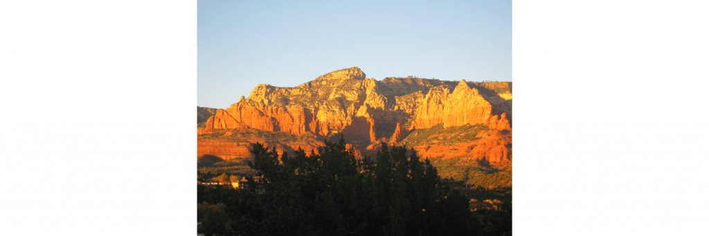 Sedona Arizona at Sunset