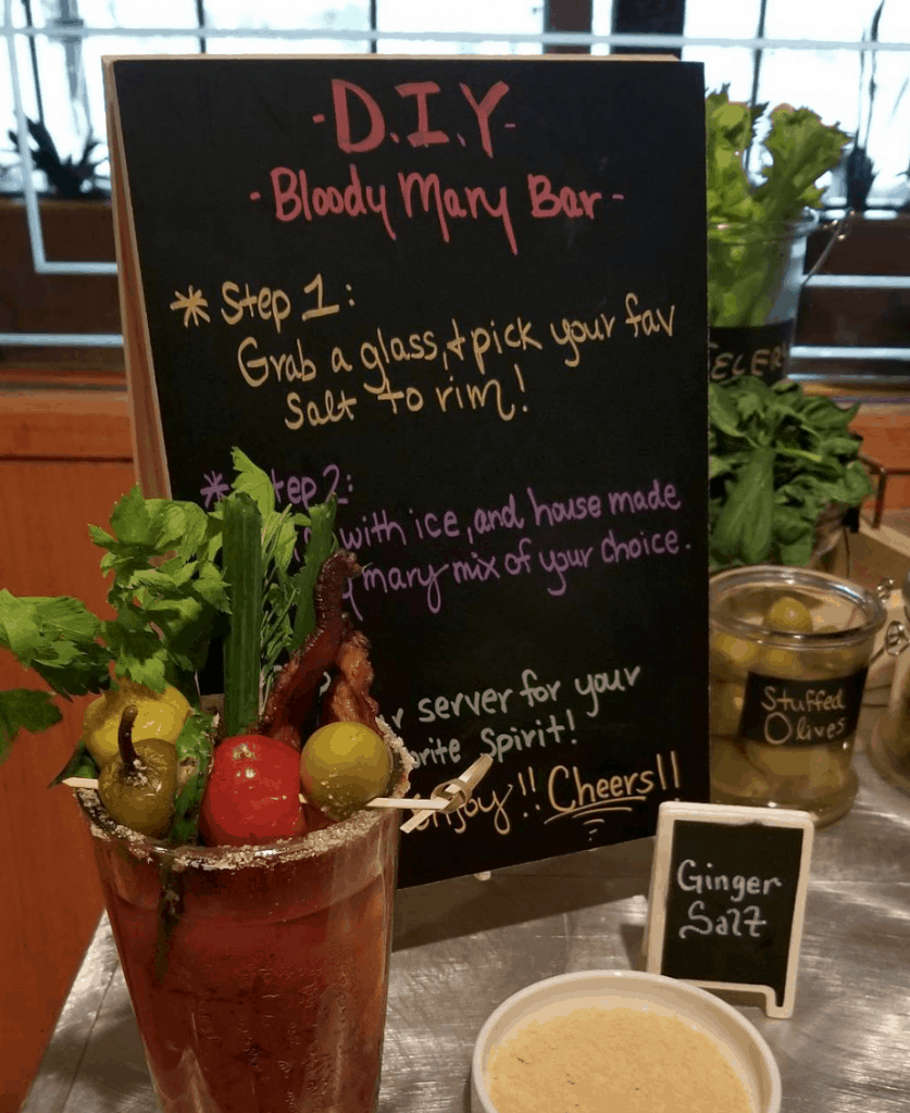 Top 12 Family Friendly Things to do in Eugene Oregon 3 SweetWaters on the River Bloody Mary Bar